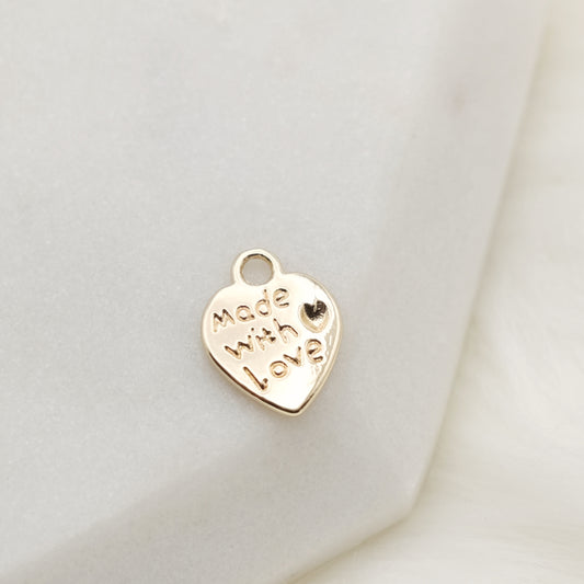 Made With Love Charm