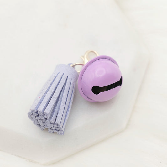Purple Eco Glam Tassel Charm