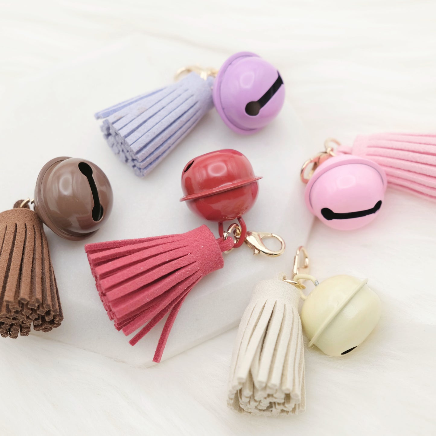 Brown Eco Glam Tassel Charm