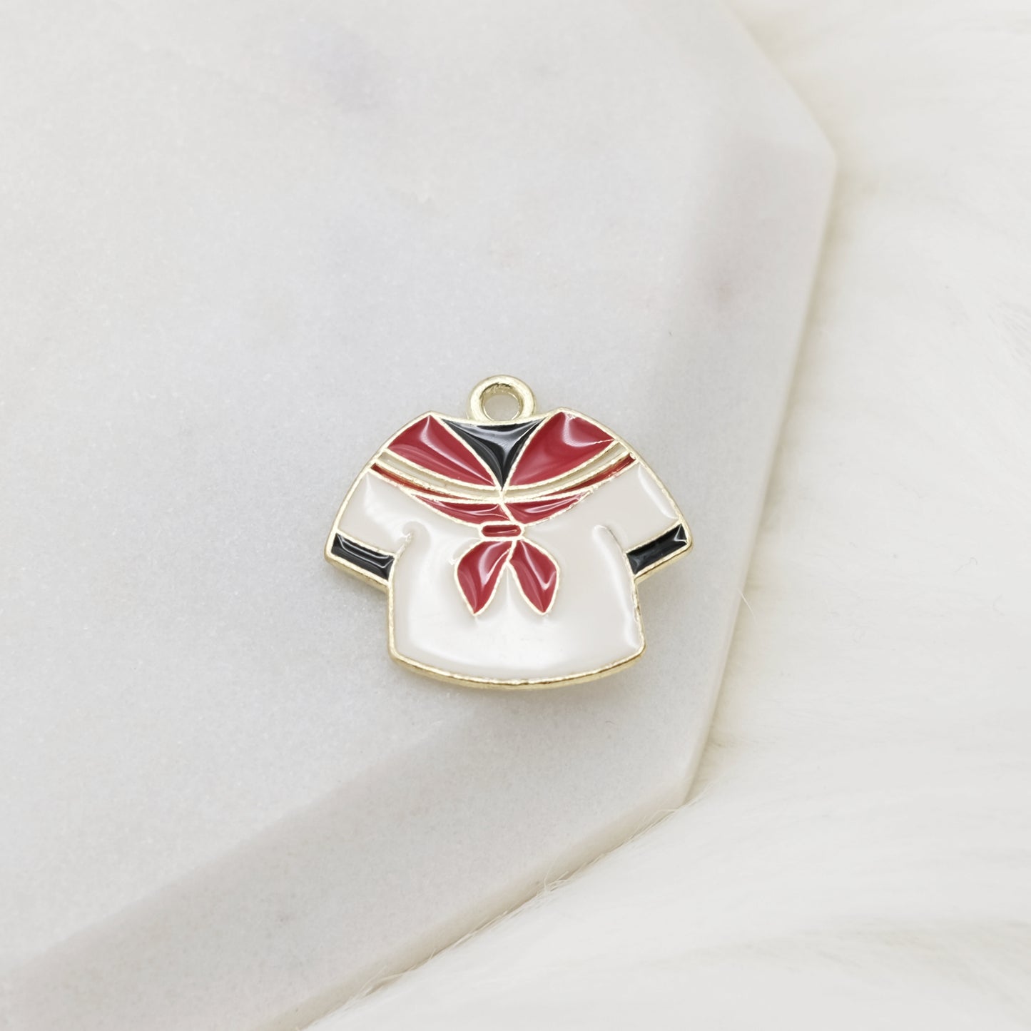 Enamel Seifuku Shirt Charm
