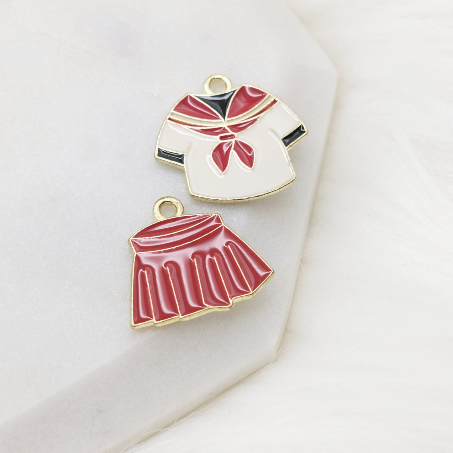 Enamel Seifuku Shirt Charm