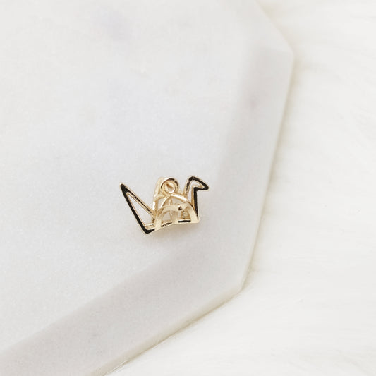 Folded Fortune Orizuru Charm