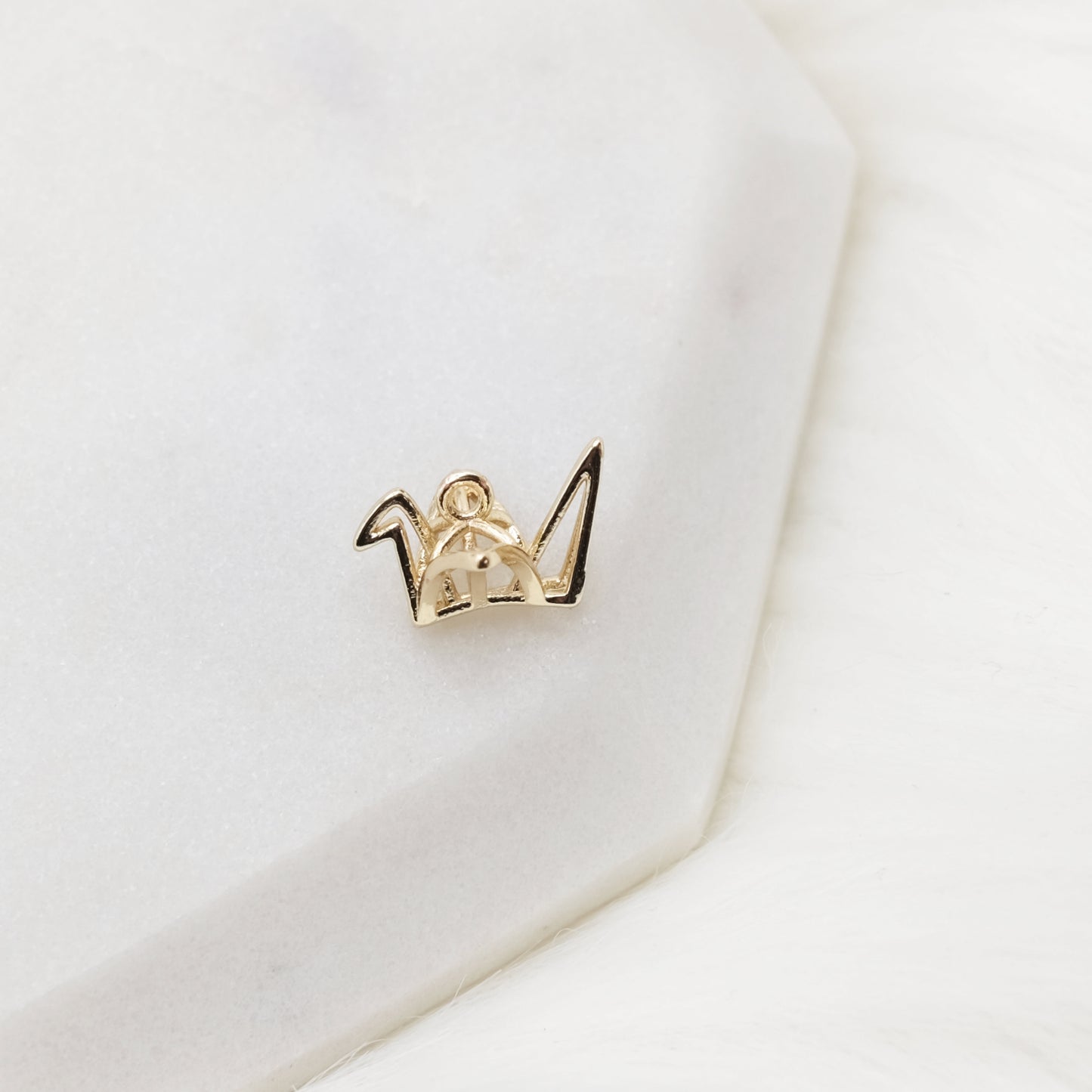 Folded Fortune Orizuru Charm