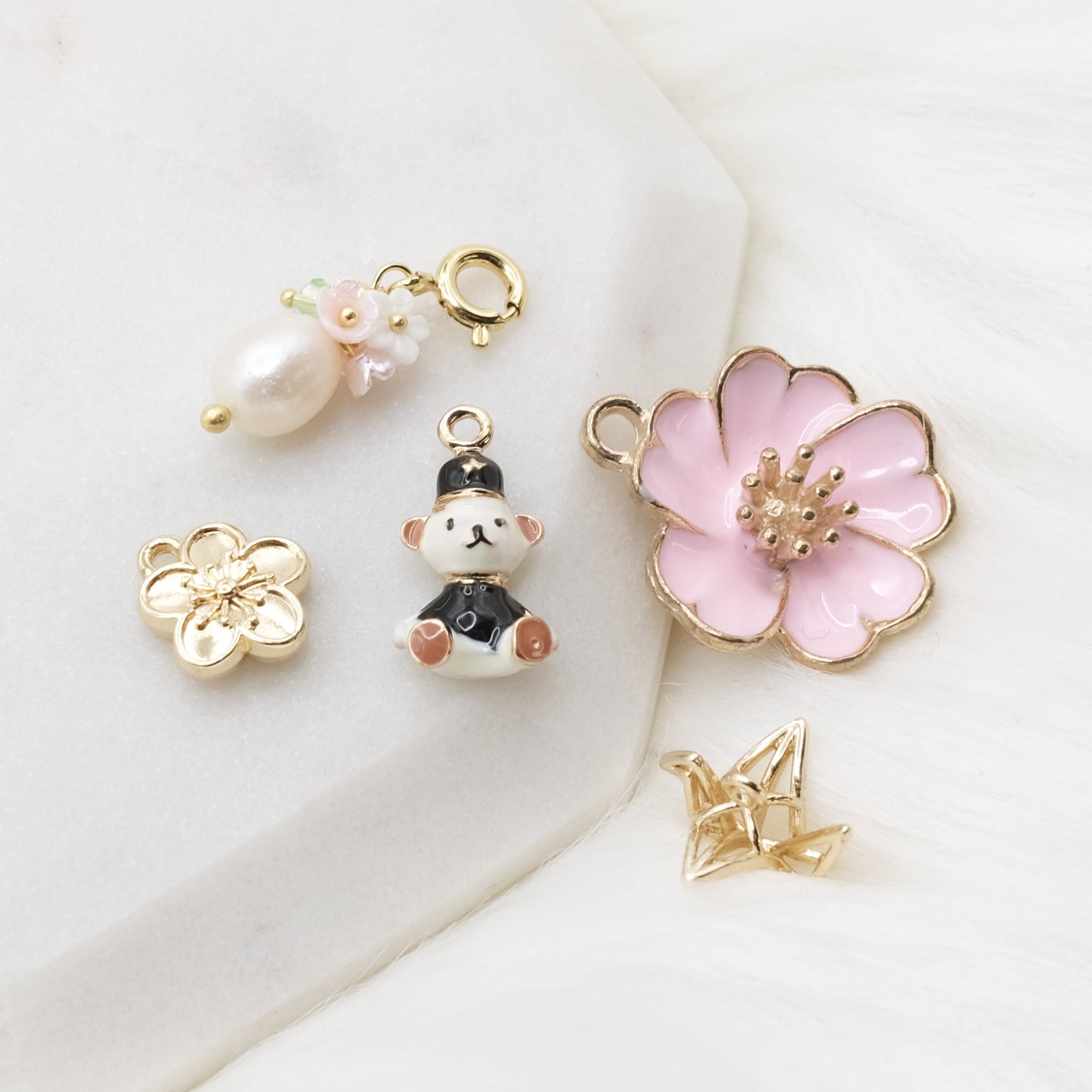 Enamel Couture Cub Charm