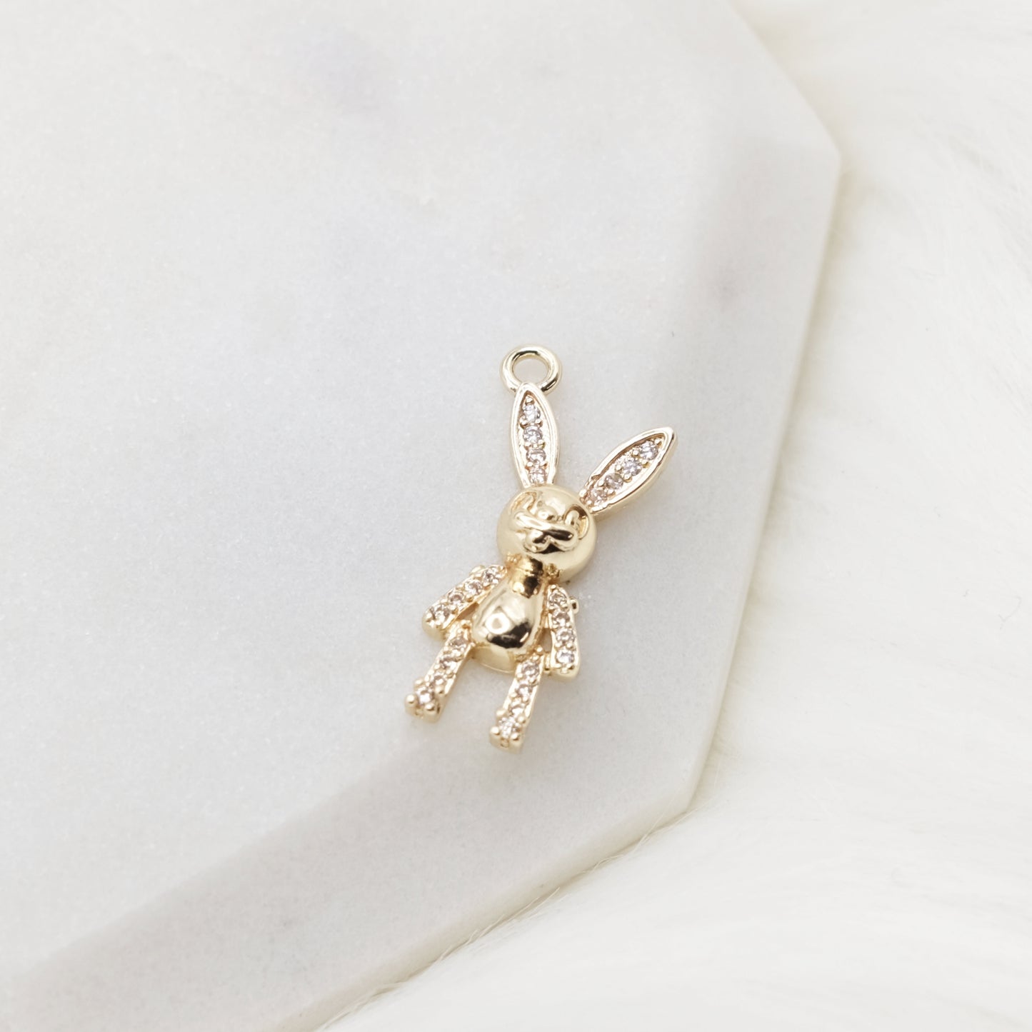 Glitter Hop Charm