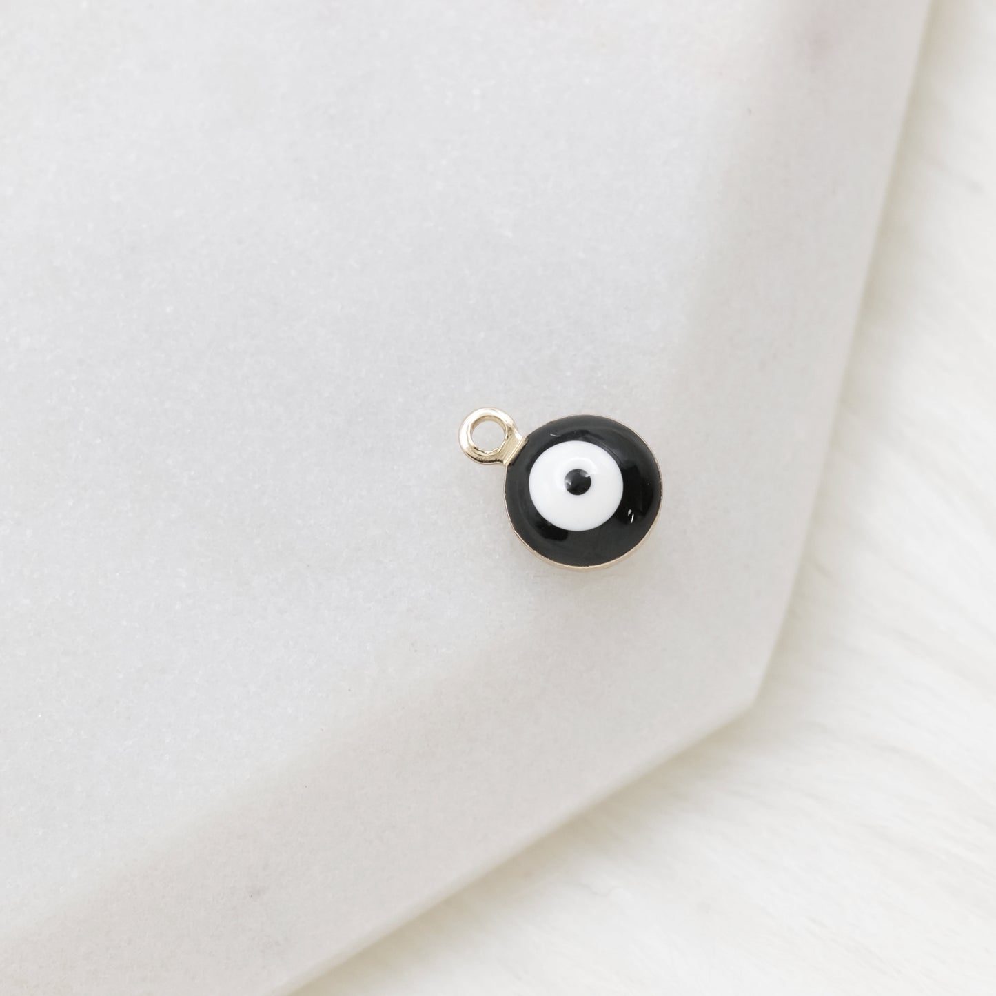 Small Enamel Evil Eye Charm
