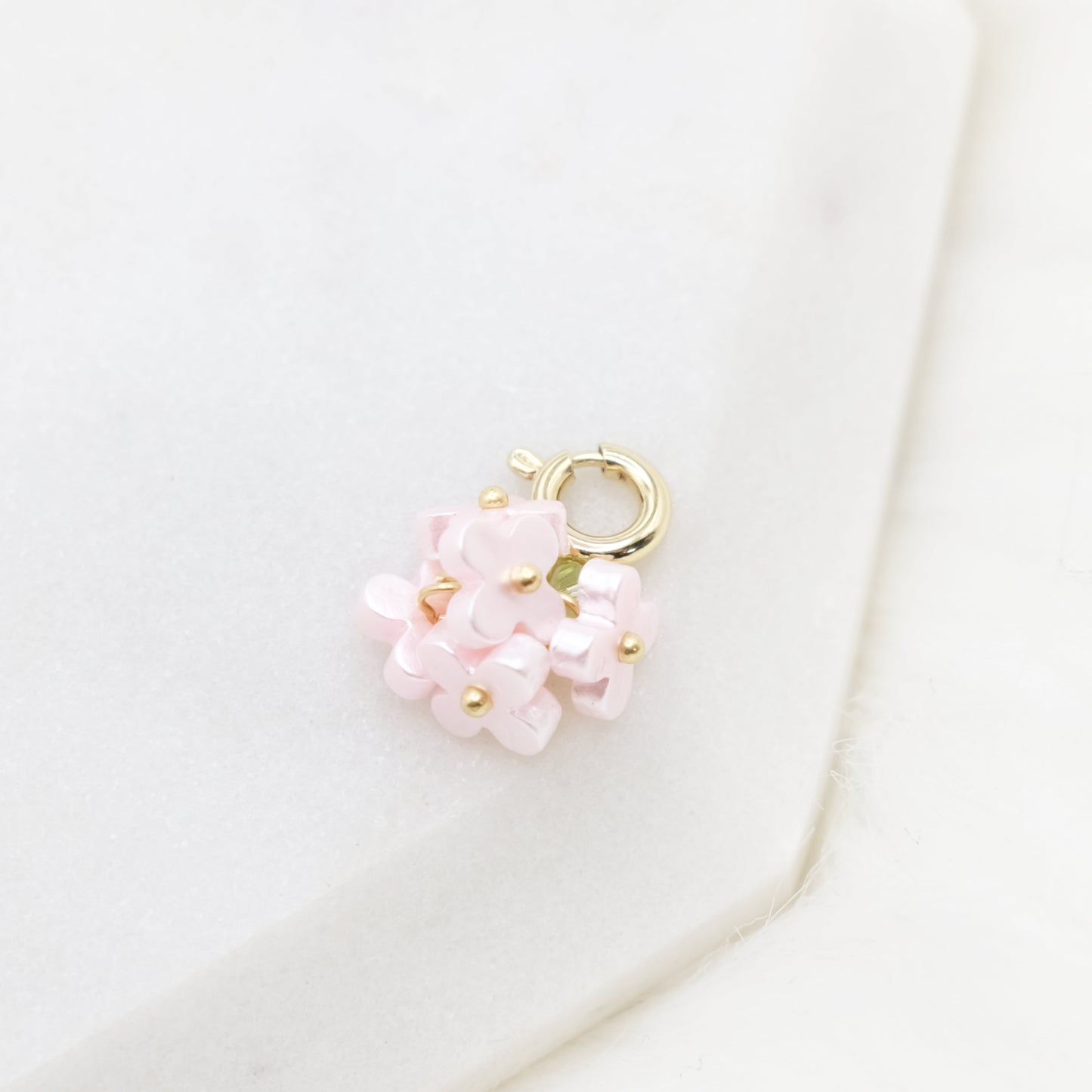 Handmade Forget-Me-Not Bloom Charm