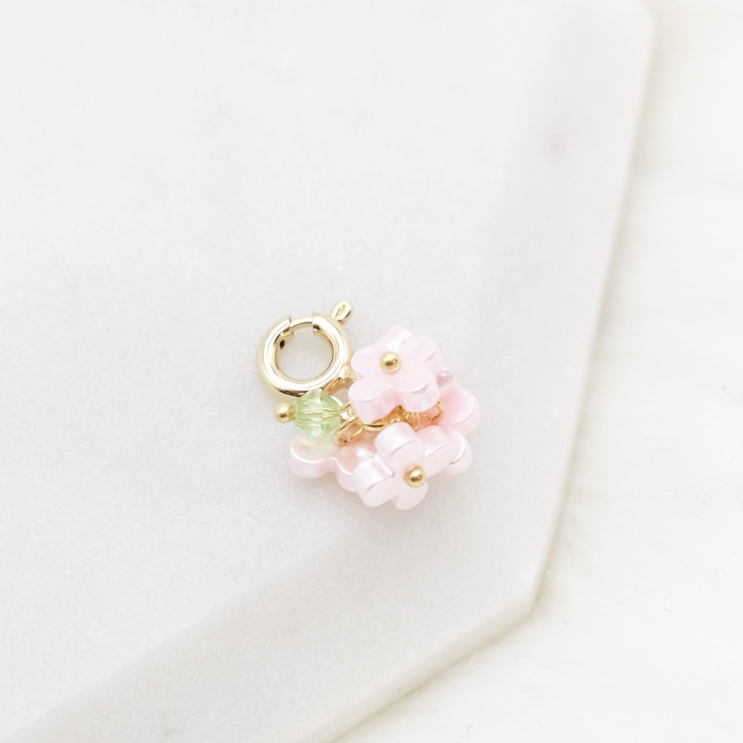 Handmade Forget-Me-Not Bloom Charm