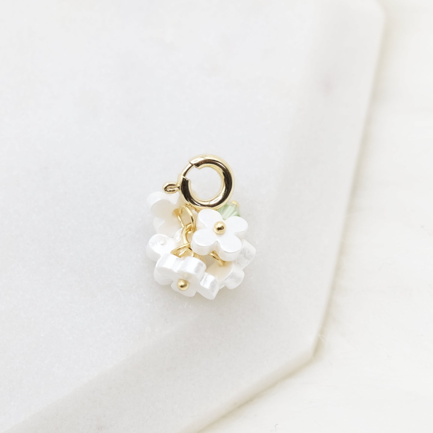 Handmade Forget-Me-Not Bloom Charm