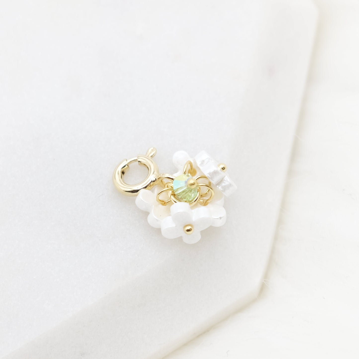 Handmade Forget-Me-Not Bloom Charm