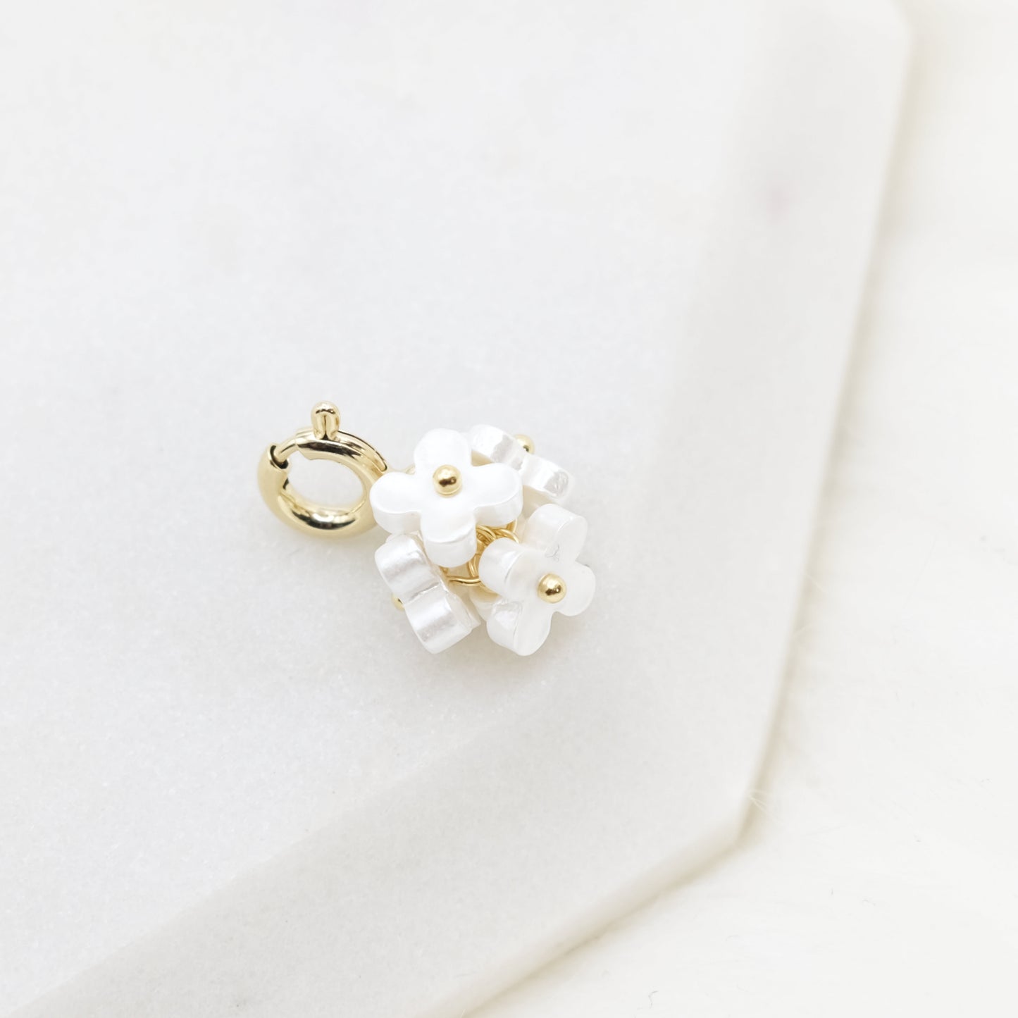 Handmade Forget-Me-Not Bloom Charm