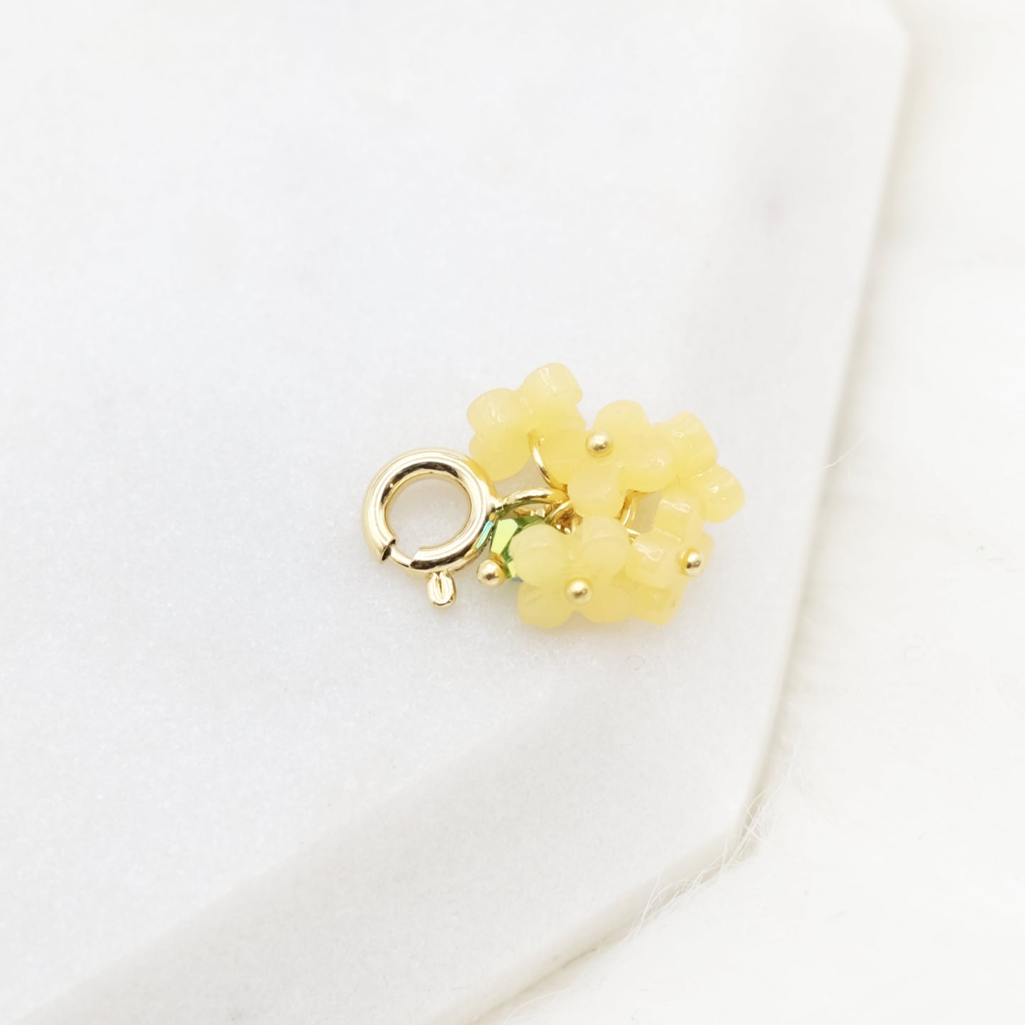 Handmade Forget-Me-Not Bloom Charm