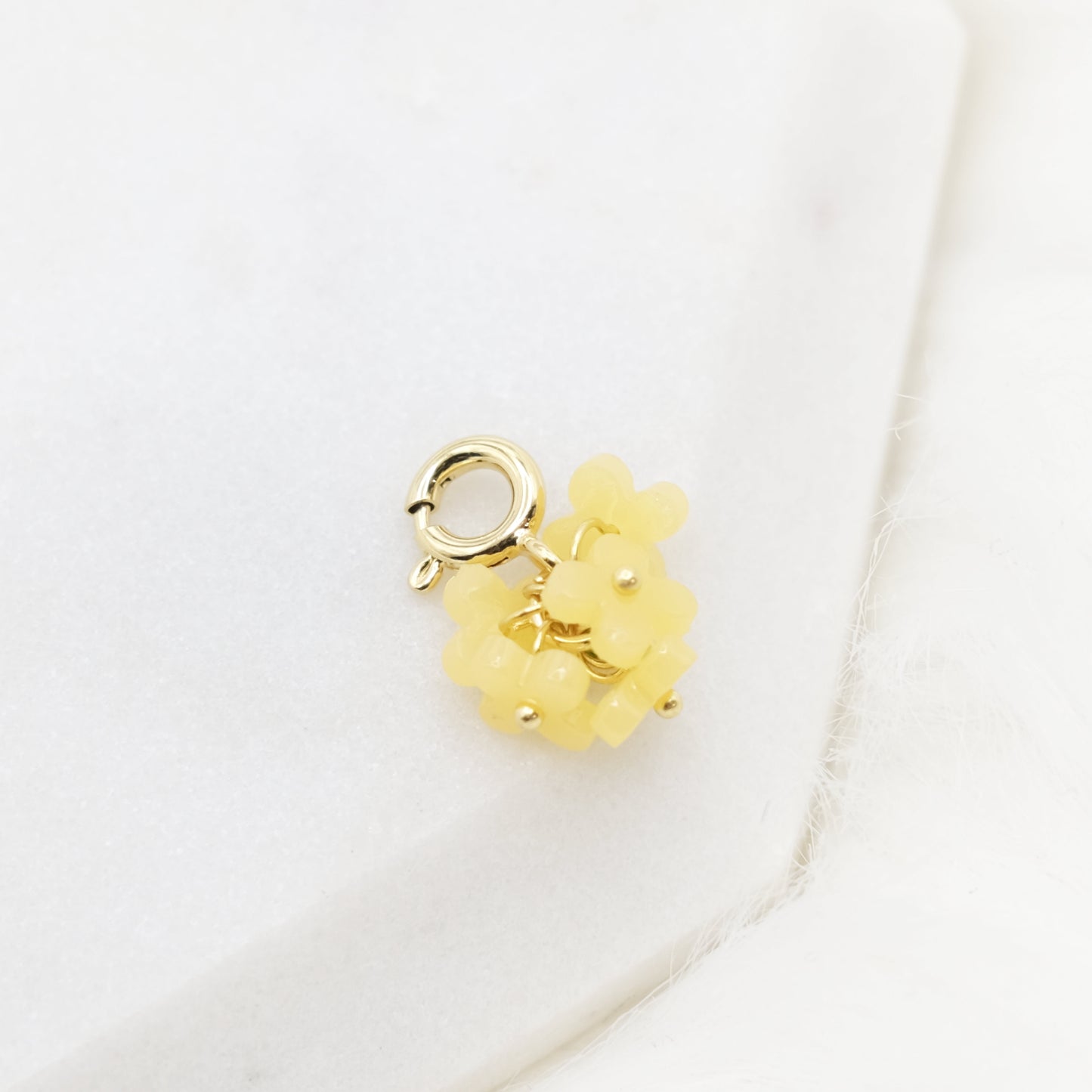 Handmade Forget-Me-Not Bloom Charm