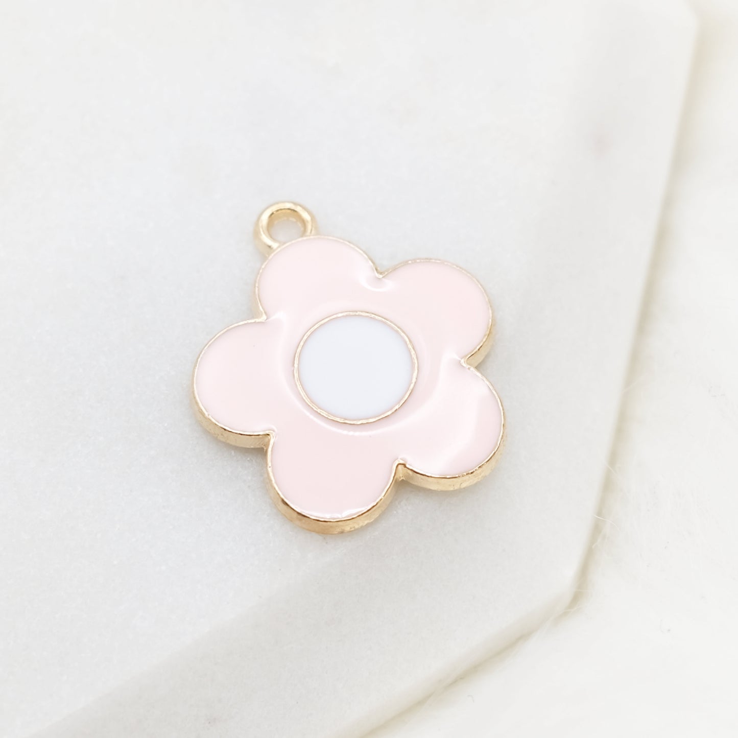 Enamel Anemone Charm