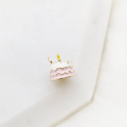 Enamel Frosting & Firelight Charm