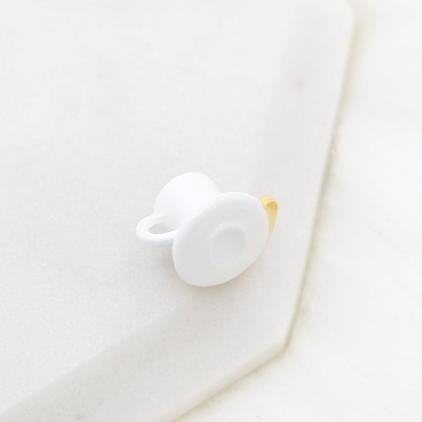 Enamel Croissipresso Charm