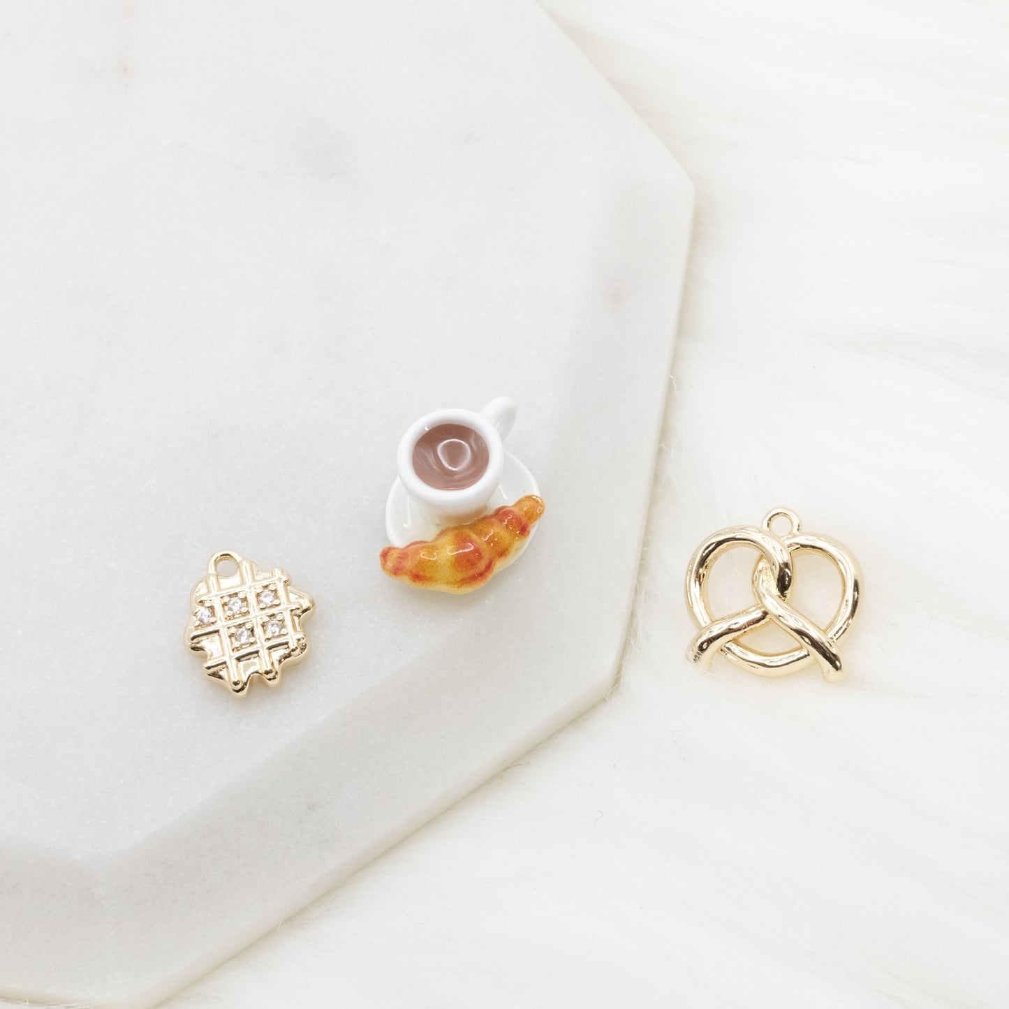 Golden Knot Charm