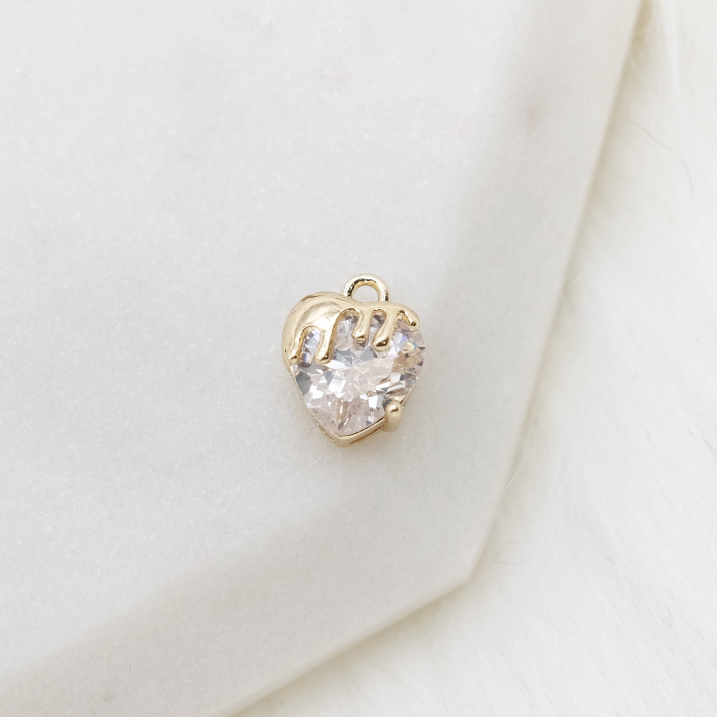 Lustre Heart Charm