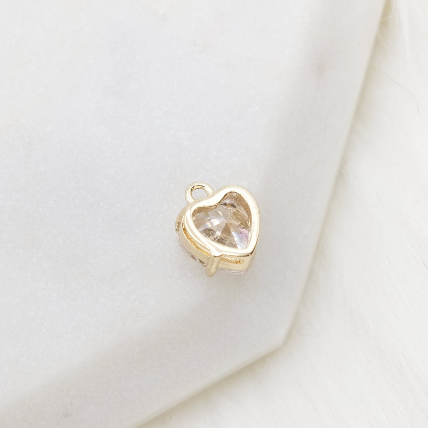 Lustre Heart Charm