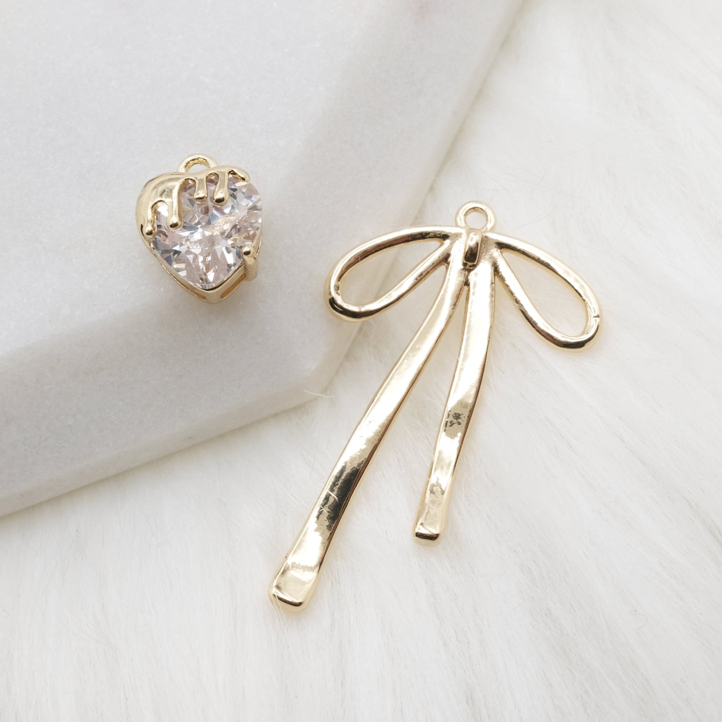 Lustre Heart Charm