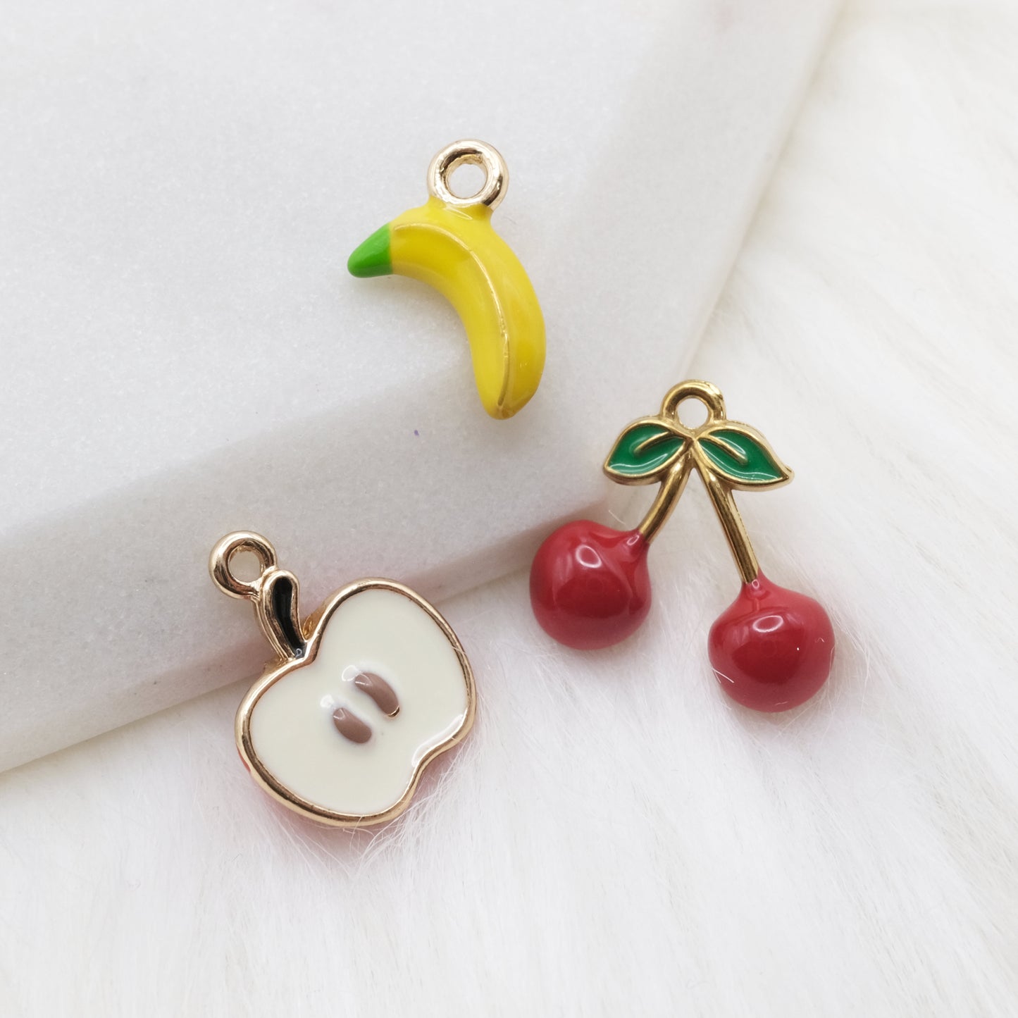 Enamel Crisp Bite Charm