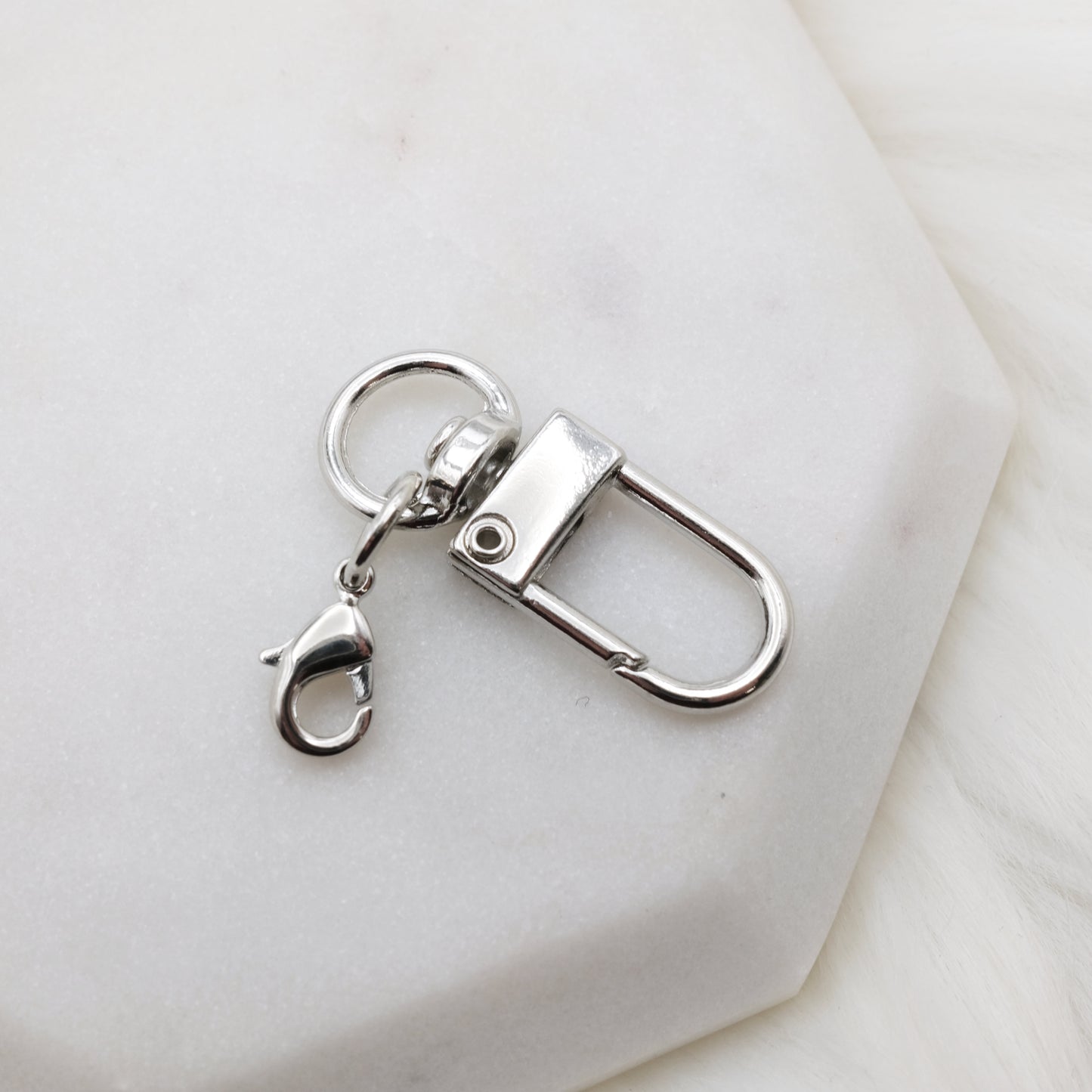 Chrome Swivel Snap Clasp