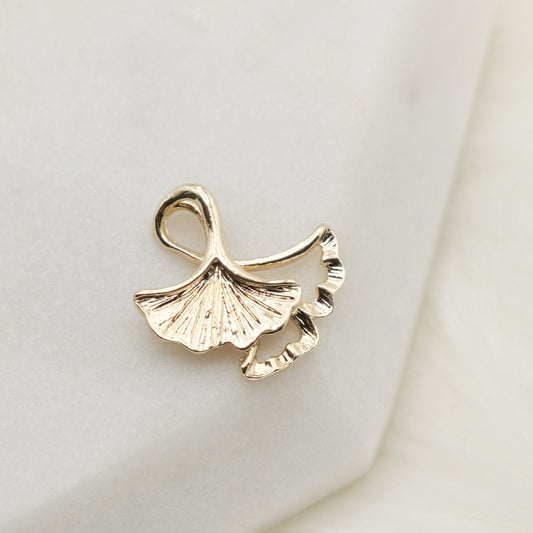 Ginkgo Leaves Charm