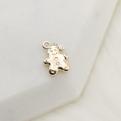 Gingerbread Man Charm