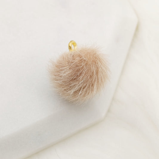 Caramel Pom Pom Pop Charm