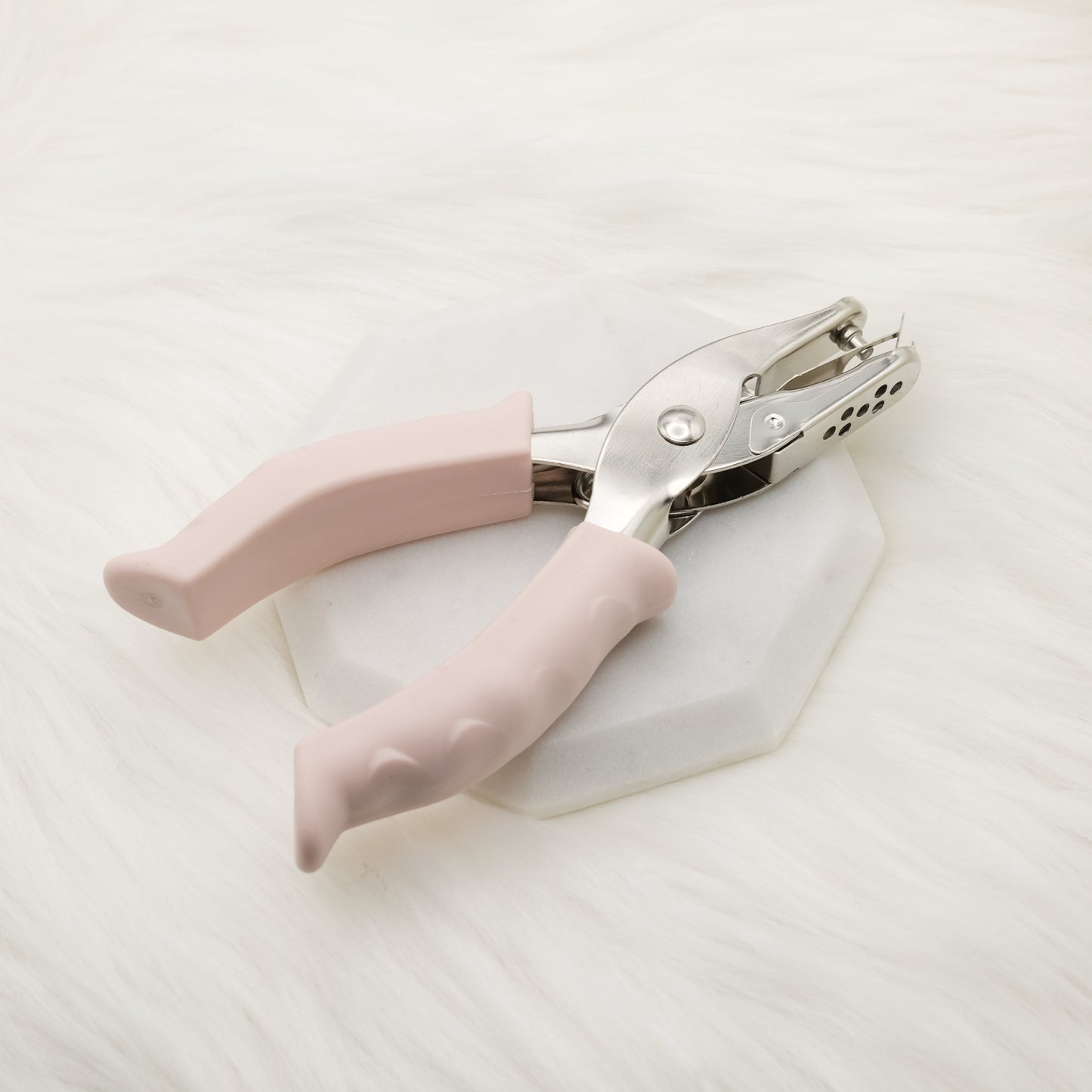 Pink Handle 3mm Hole Punch