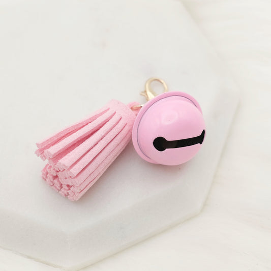 Pink Eco Glam Tassel Charm