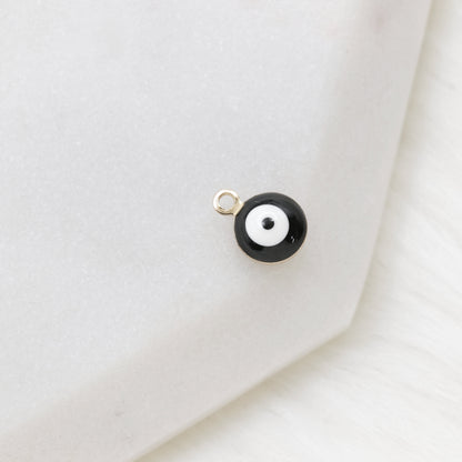 Small Enamel Evil Eye Charm