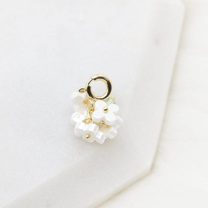 Handmade Forget-Me-Not Bloom Charm