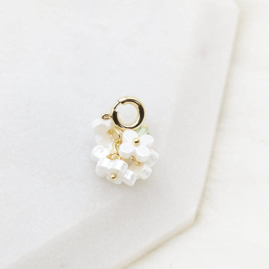 Handmade Forget-Me-Not Bloom Charm