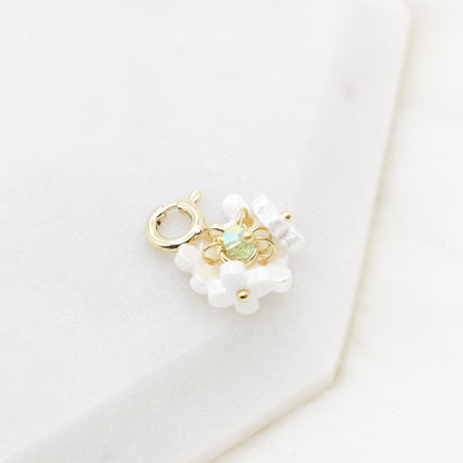 Handmade Forget-Me-Not Bloom Charm