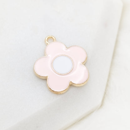 Enamel Anemone Charm