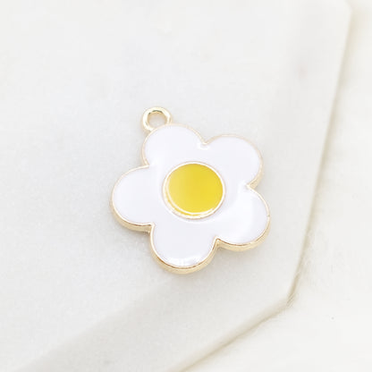 Enamel Anemone Charm