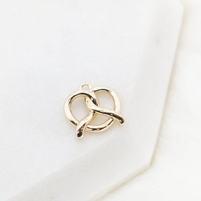 Golden Knot Charm