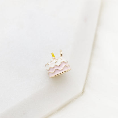 Enamel Frosting & Firelight Charm