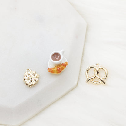 Golden Knot Charm