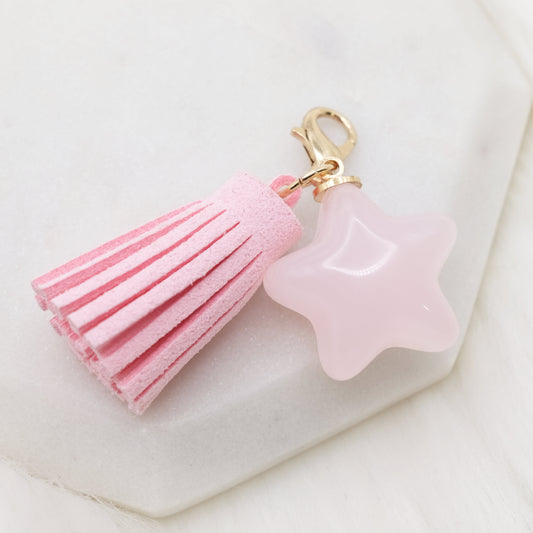 Pink Eco Glam Star Charm