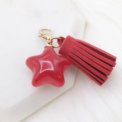 Red Eco Glam Star Charm