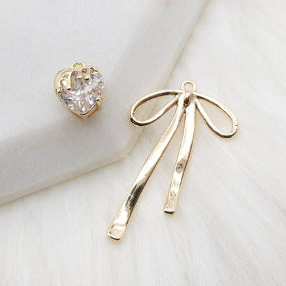 Lustre Heart Charm