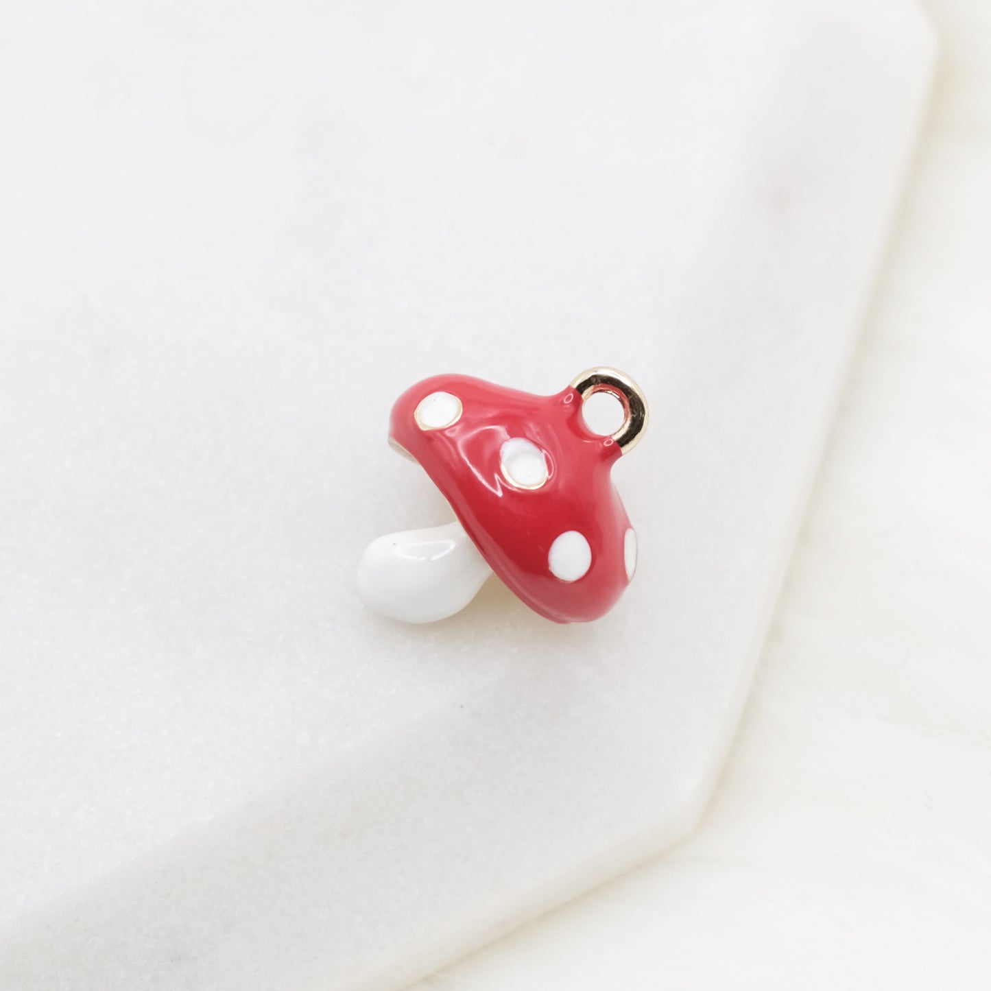 Enamel Shroomie Charmcap Charm