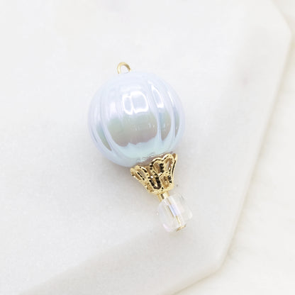 Handmade Opal Sky Balloon Charm