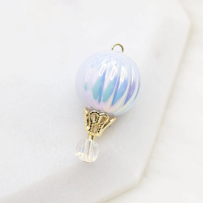 Handmade Opal Sky Balloon Charm