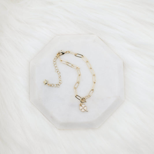 Lucky Clover Simple Bracelet
