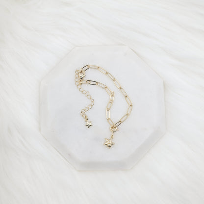 Starry Shell Simple Bracelet