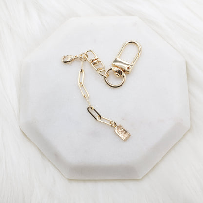 Lip Balm Keychain / Bag Charm