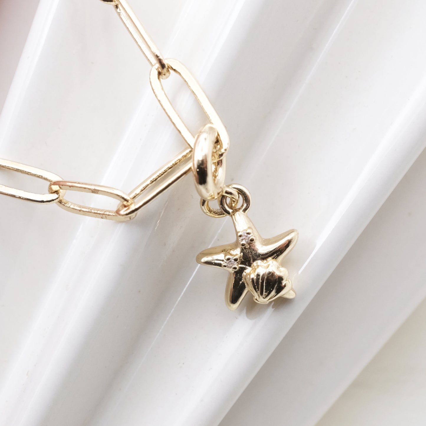 Starry Shell Simple Bracelet